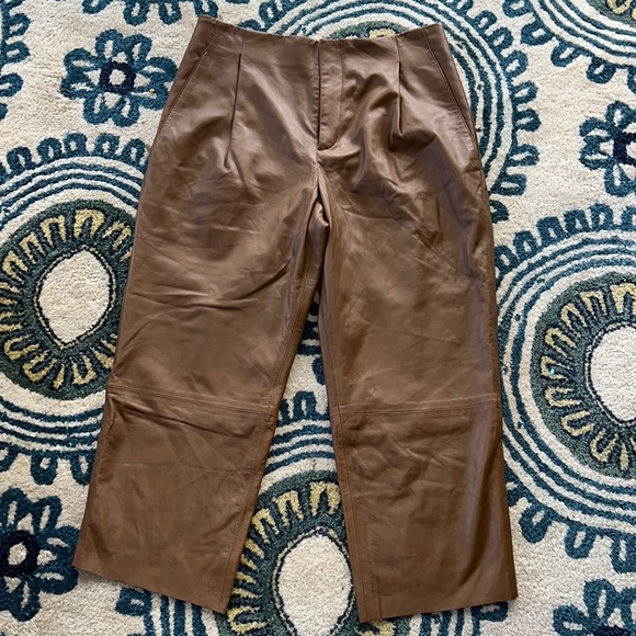 Vince Lambskin leather pant- Altered length